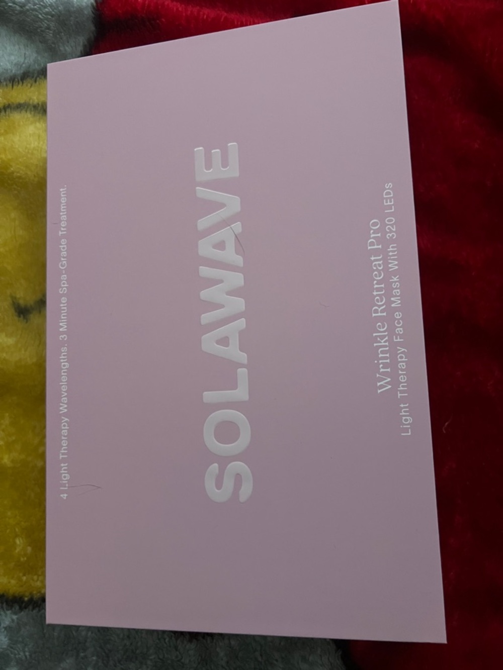Wrinkle Retreat Pro Light Therapy Face Mask - solawave